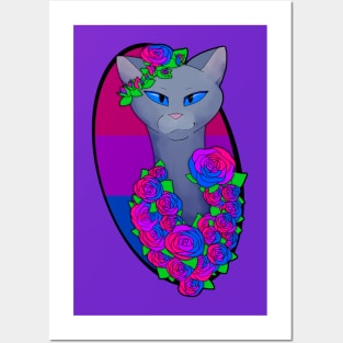 Bi Bluestar Posters and Art